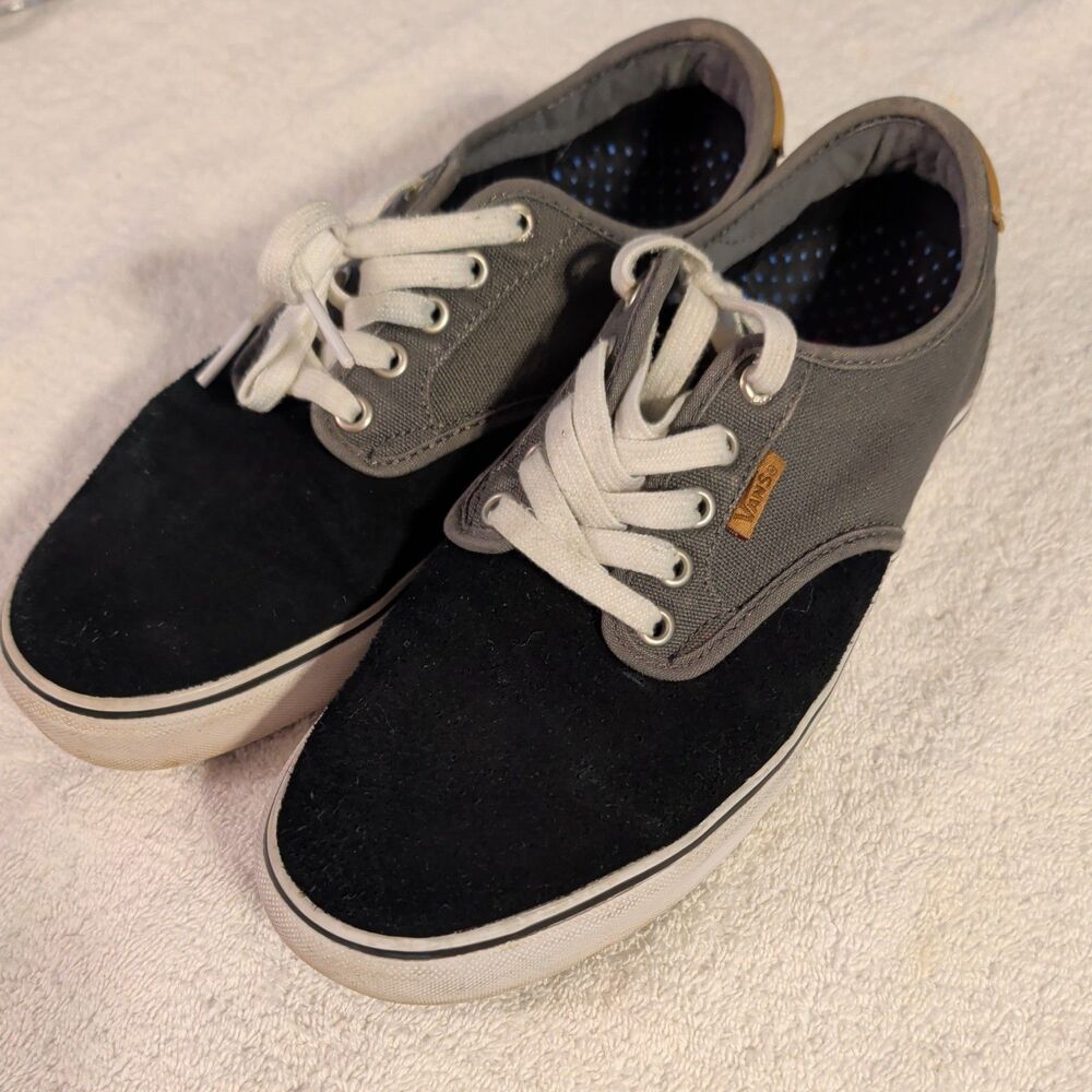 Vans Chima Ferguson Pro  Black Suede Lifestyle Sneakers, Mens 8.5